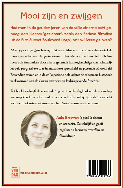 Achterkant van Mooi zijn en zwijgen