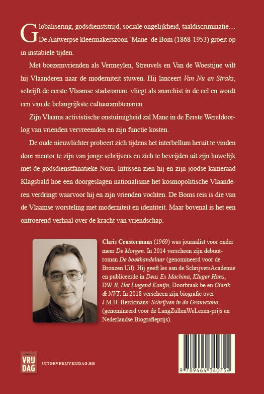 Achterkant van De man die van mensen hield