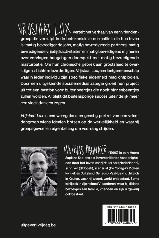 Achterkant van Vrijstaat Lux