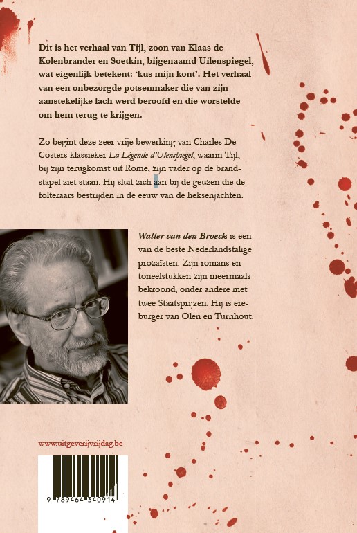 Achterkant van Tijl Uilenspiegel