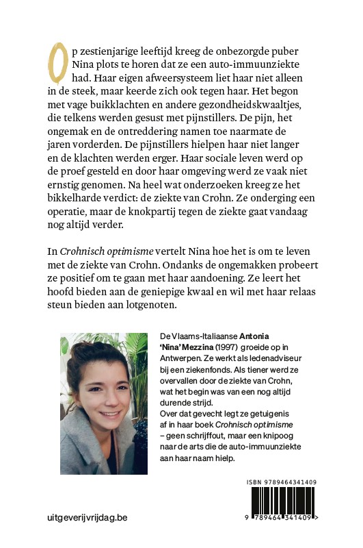 Achterkant van Crohnisch optimisme