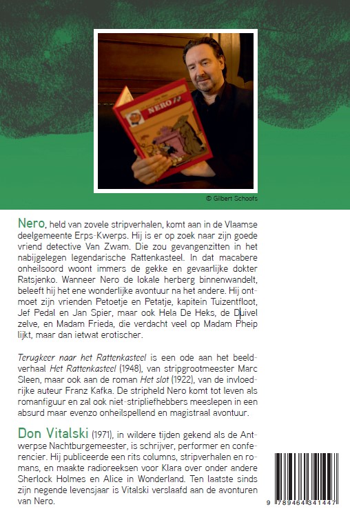 Achterkant van Terugkeer naar het Rattenkasteel