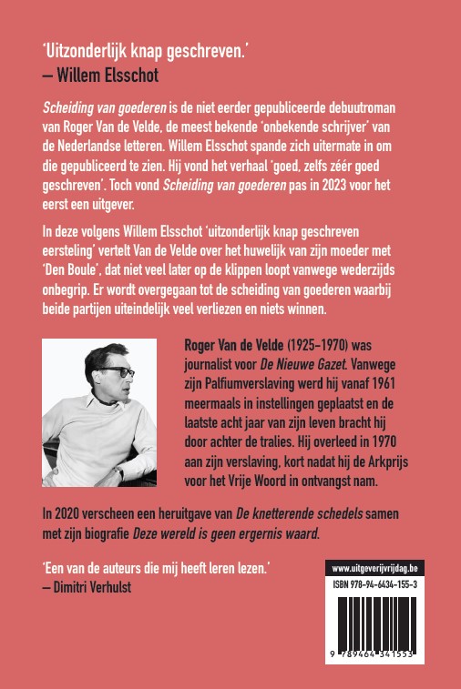 Achterkant van Scheiding van goederen