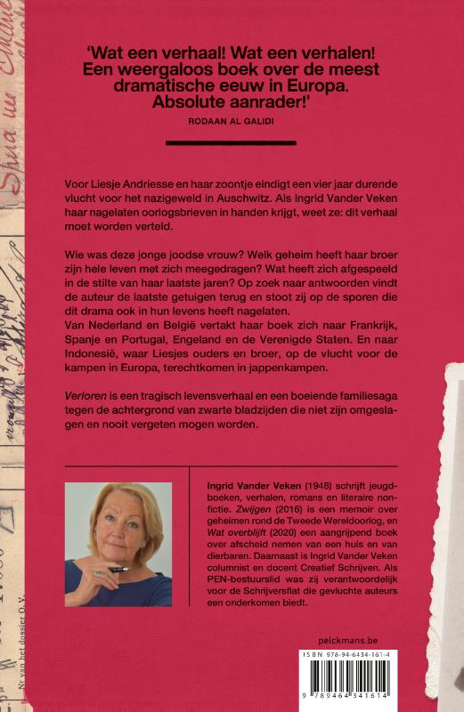 Achterkant van Verloren