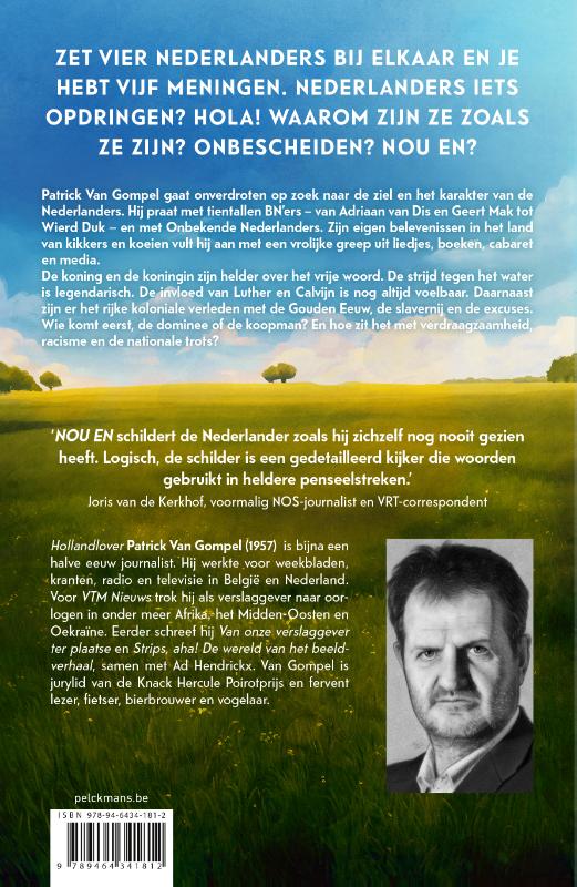 Achterkant van Nou en