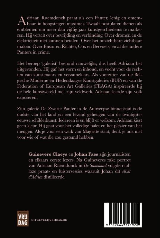 Achterkant van De Panter praat