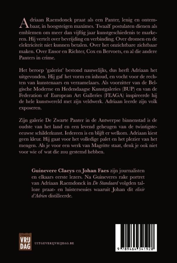 Achterkant van De Panter praat