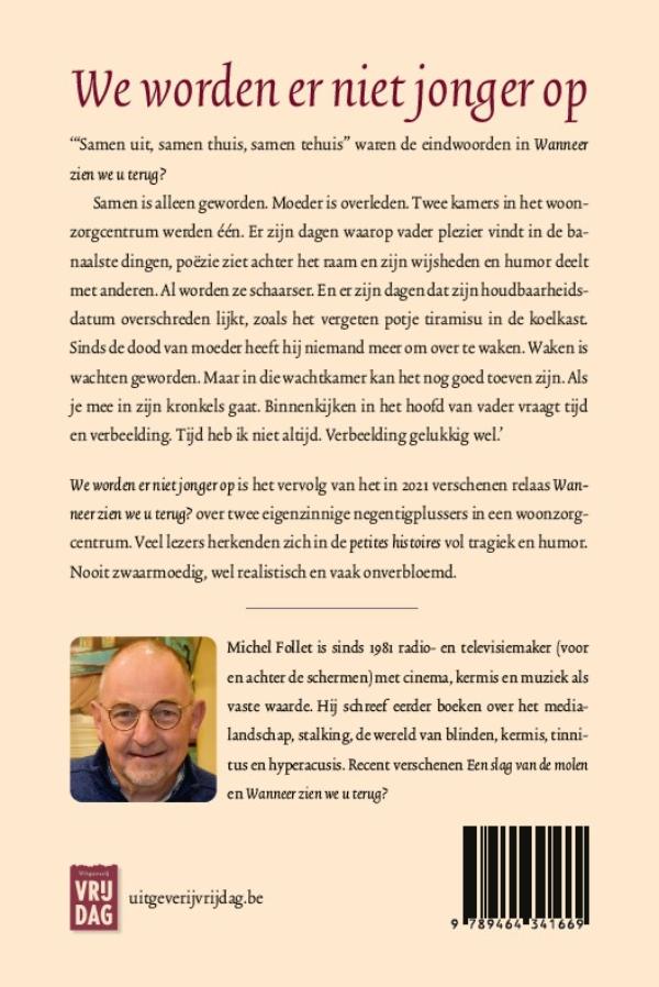 Achterkant van We worden er niet jonger op