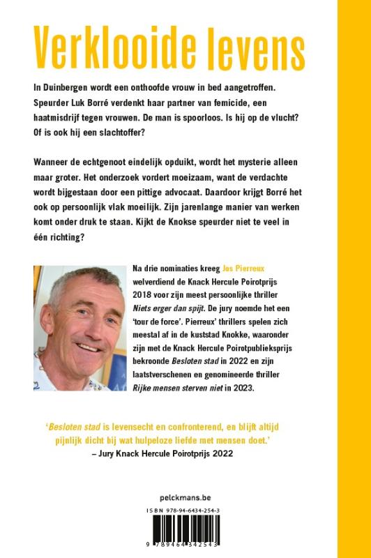 Achterkant van Verklooide levens