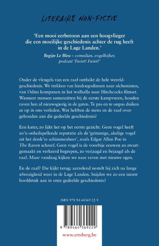 Achterkant van Raaf