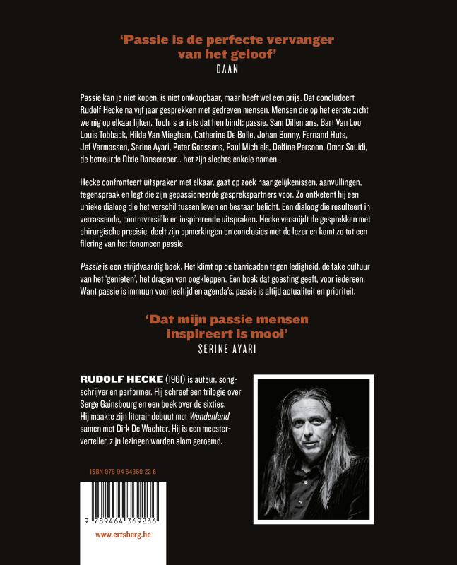 Achterkant van Passie