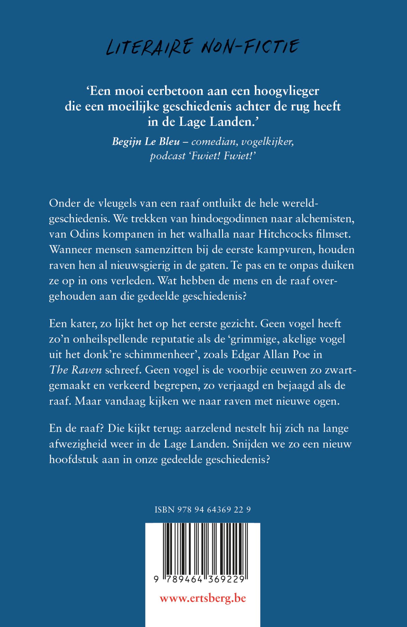 Achterkant van Raaf
