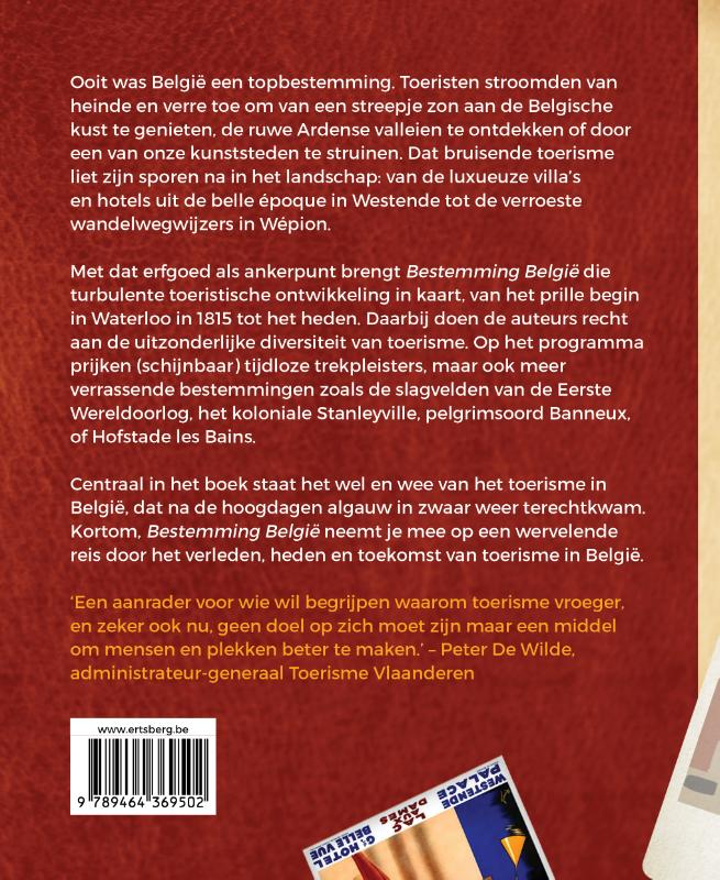 Achterkant van Bestemming België