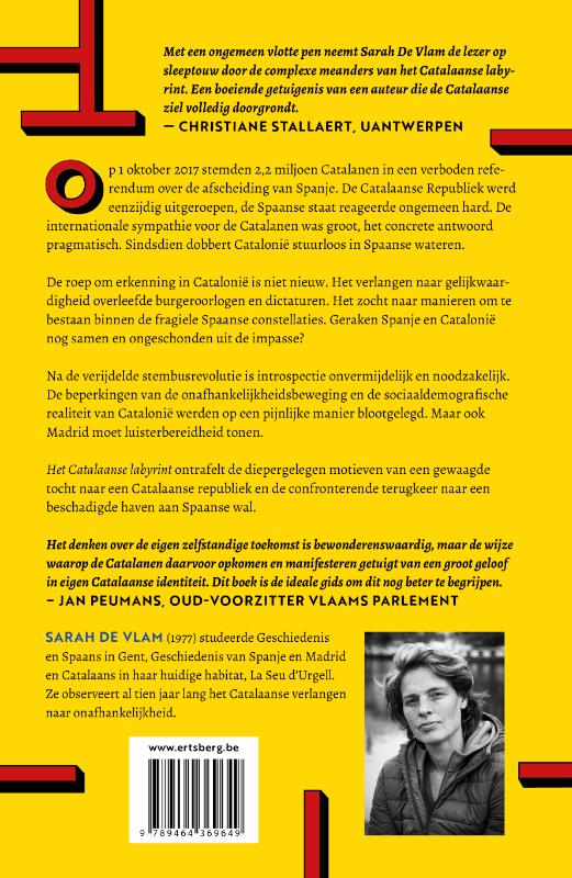 Achterkant van Het Catalaanse labyrint
