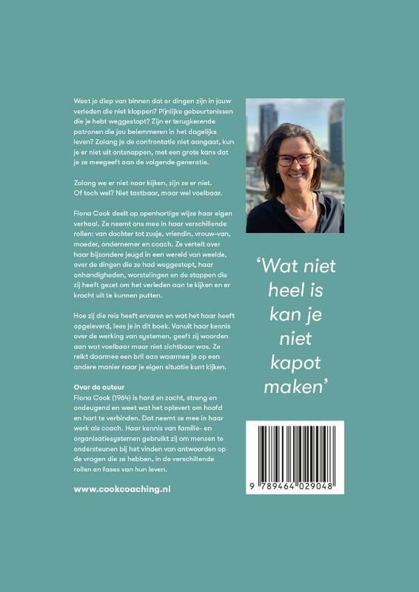 Achterkant van Ontrafeld