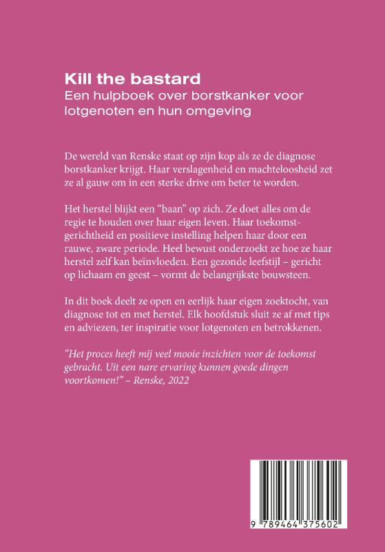 Achterkant van Kill the bastard