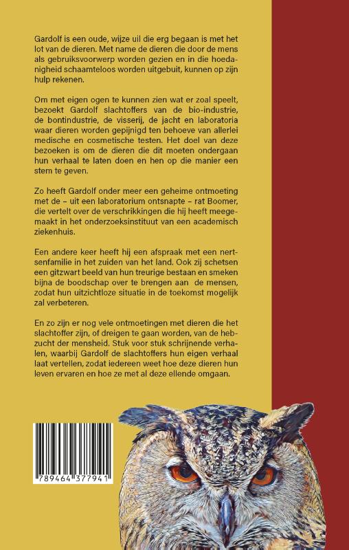 Achterkant van Gardolf