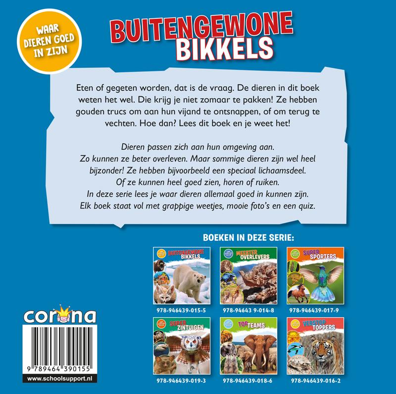 Achterkant van Buitengewone bikkels