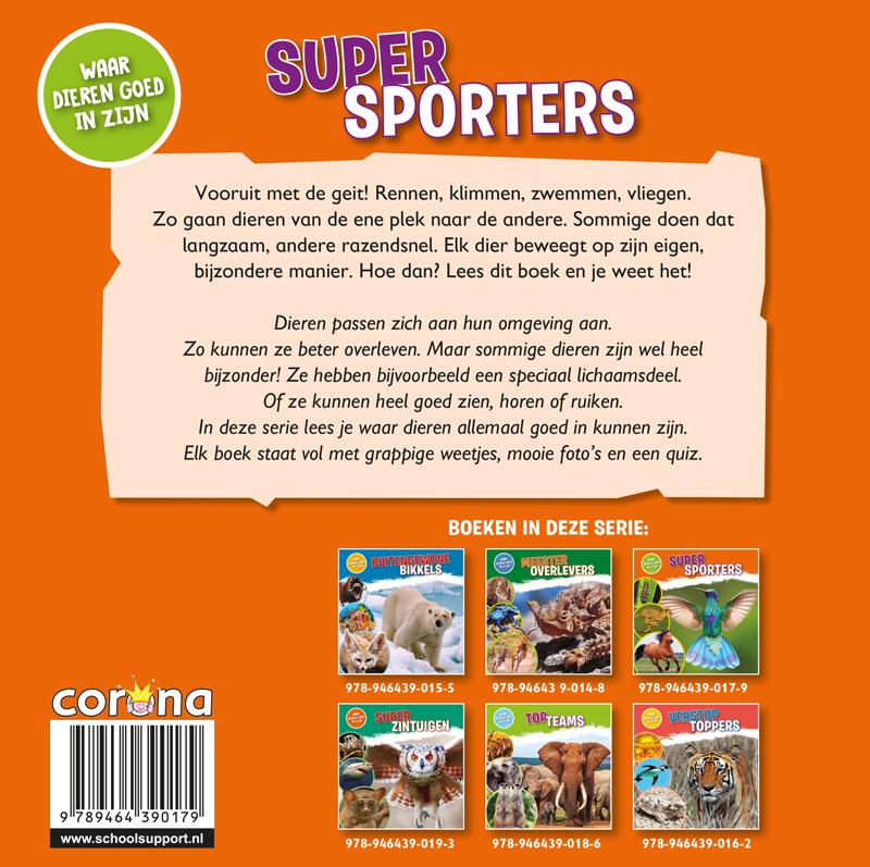 Achterkant van Supersporters