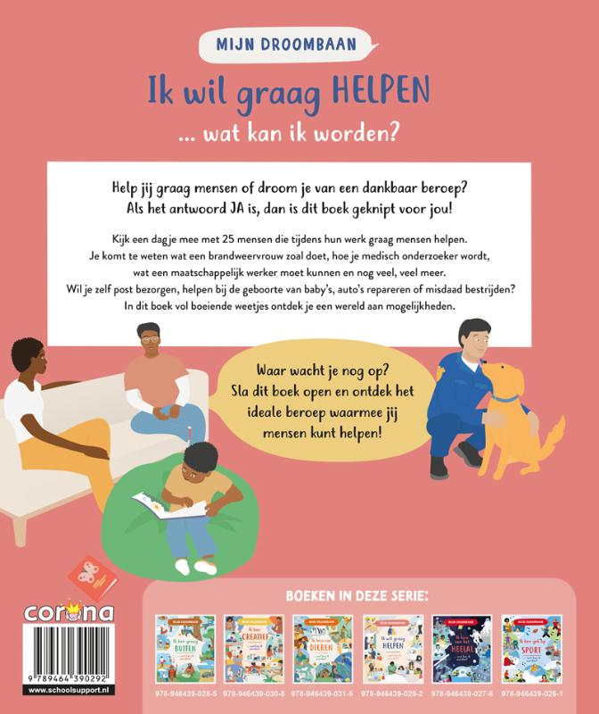 Achterkant van Ik wil graag helpen