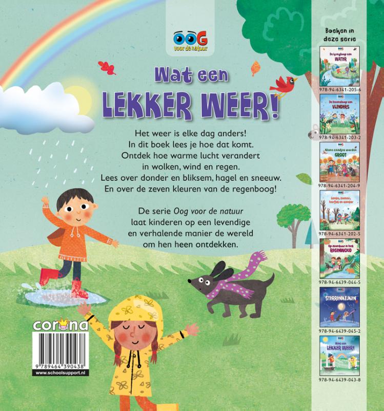 Achterkant van Wat een lekker weer!