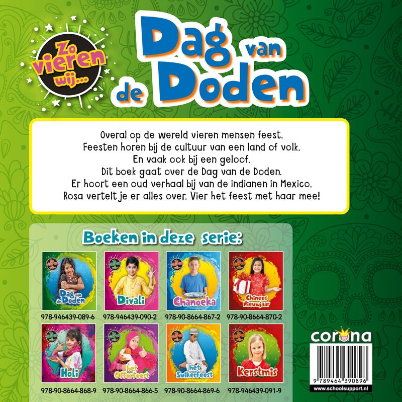 Achterkant van Dag van de doden