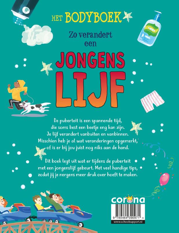 Achterkant van Zo verandert een jongenslijf