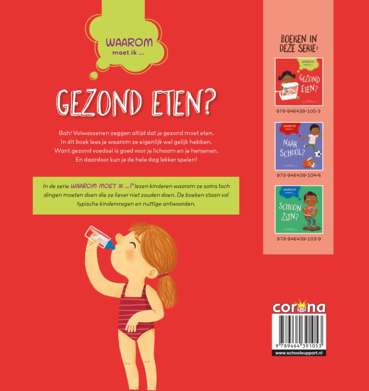 Achterkant van Waarom moet ik gezond eten?