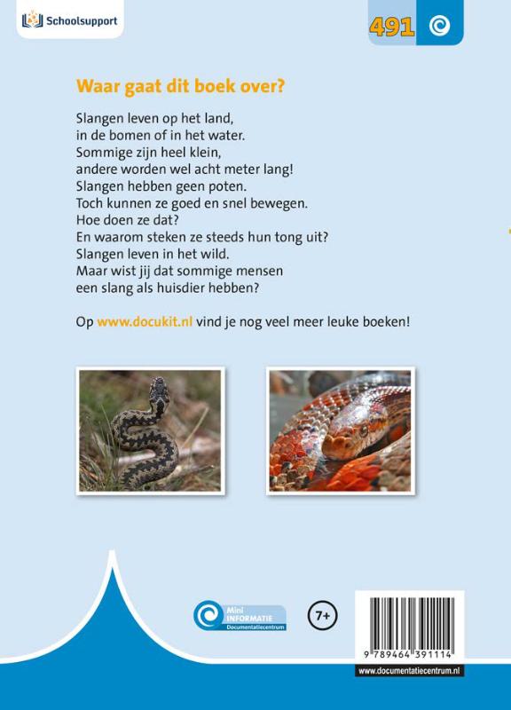 Achterkant van Slangen