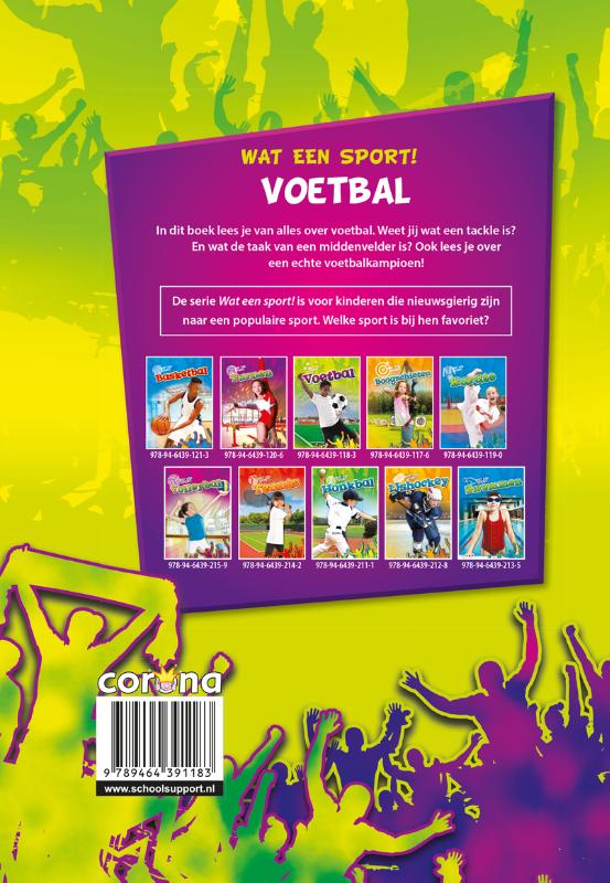 Achterkant van Voetbal