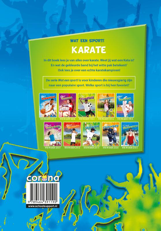 Achterkant van Karate