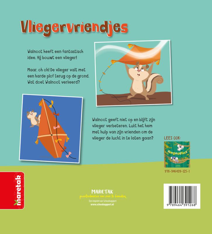 Achterkant van Vliegervriendjes
