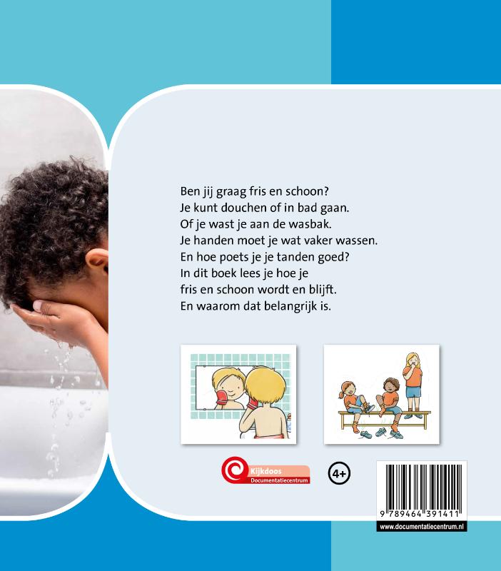 Achterkant van lekker schoon