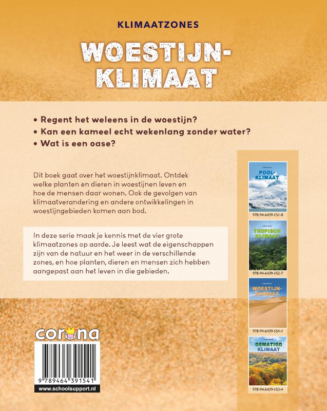 Achterkant van Woestijnklimaat