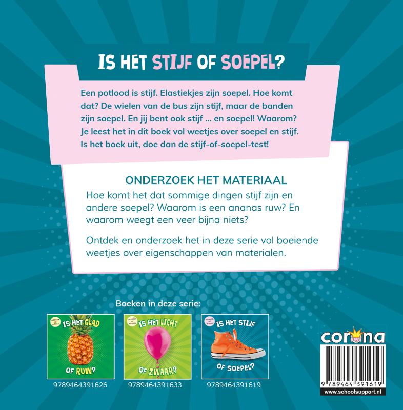 Achterkant van Is het stijf of soepel?