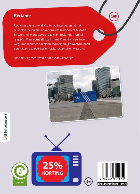 Achterkant van Reclame