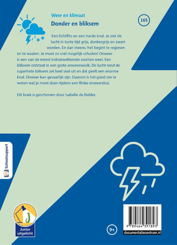 Achterkant van Donder en bliksem
