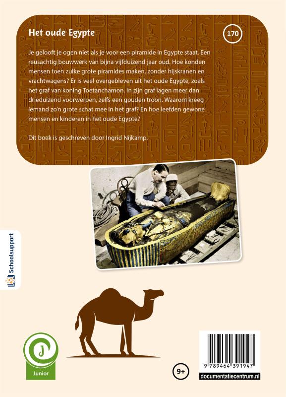 Achterkant van Het oude Egypte