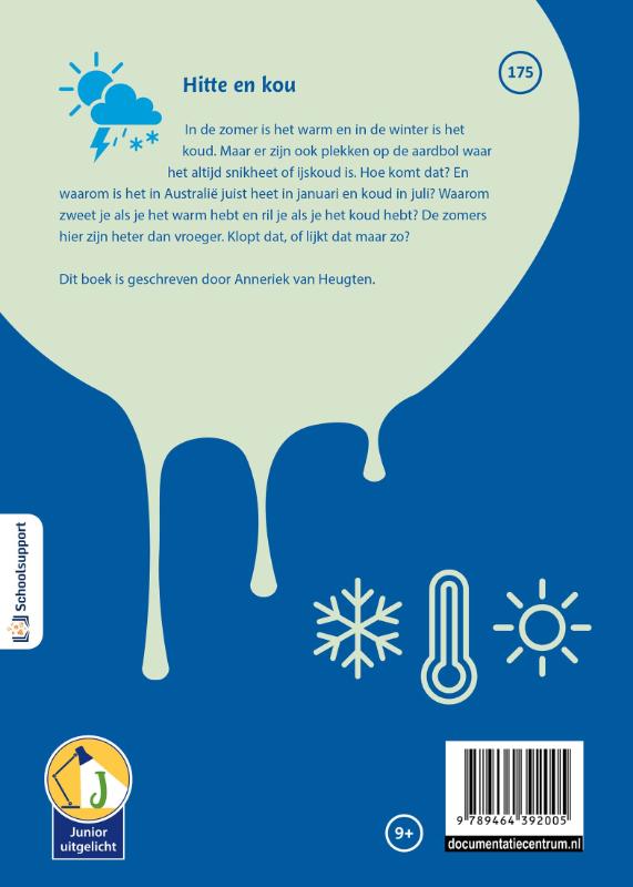 Achterkant van Hitte en kou