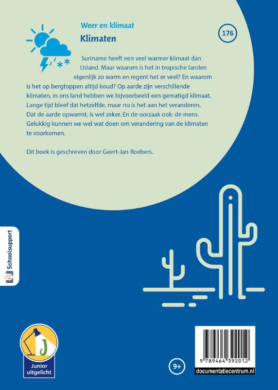 Achterkant van Klimaten
