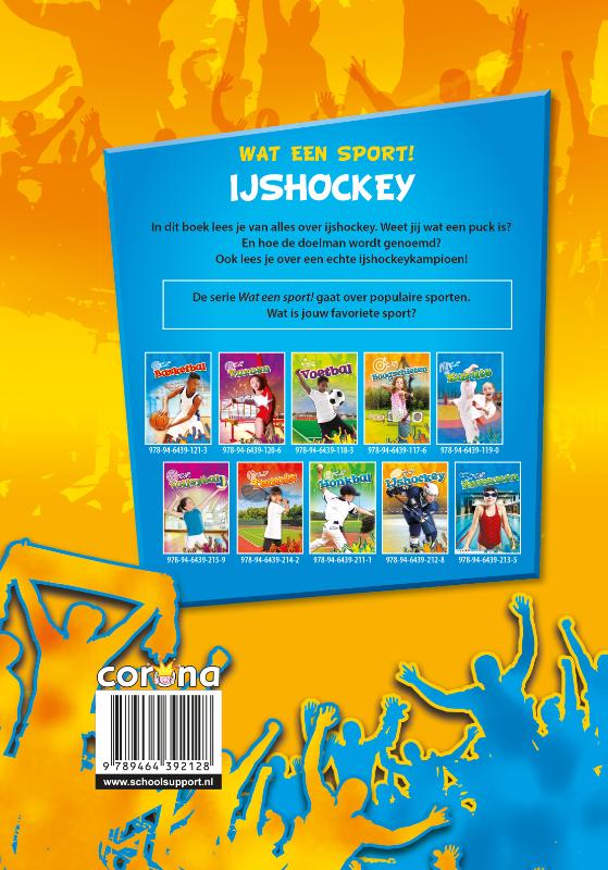 Achterkant van IJshockey