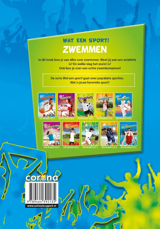 Achterkant van Zwemmen