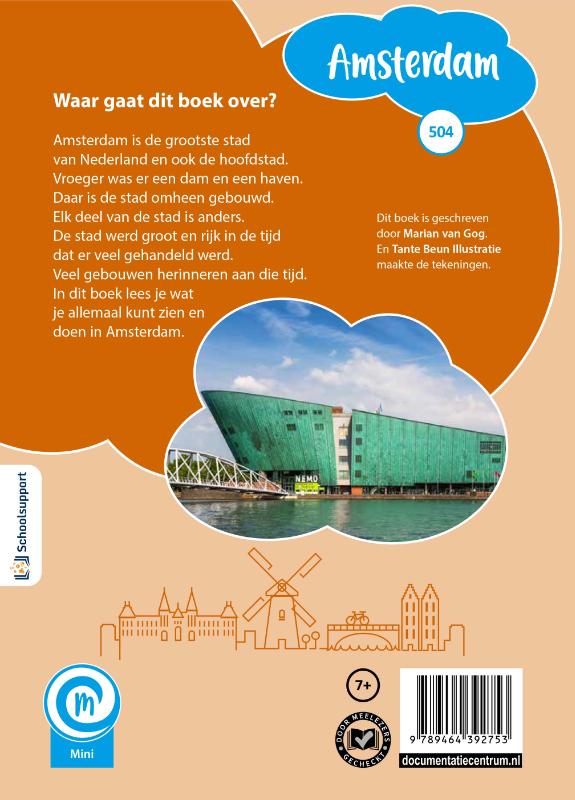 Achterkant van Amsterdam