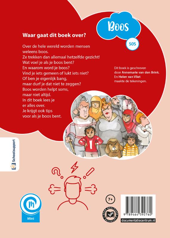 Achterkant van Boos