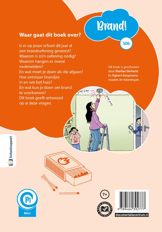 Achterkant van Brand!