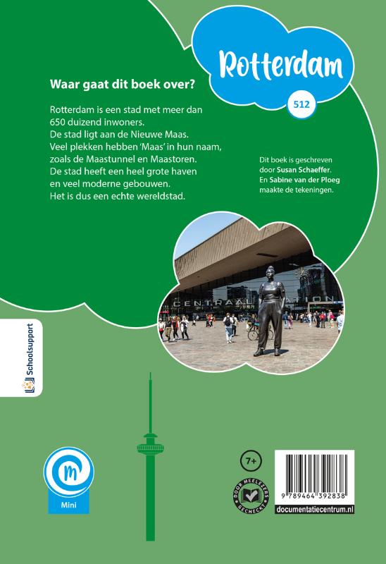 Achterkant van Rotterdam