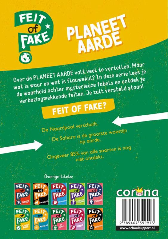 Achterkant van Planeet aarde