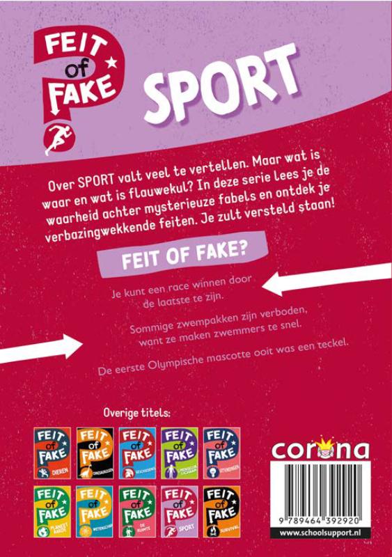 Achterkant van Sport