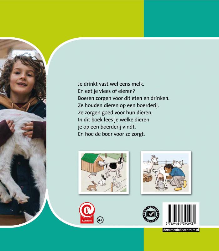 Achterkant van dieren op de boerderij