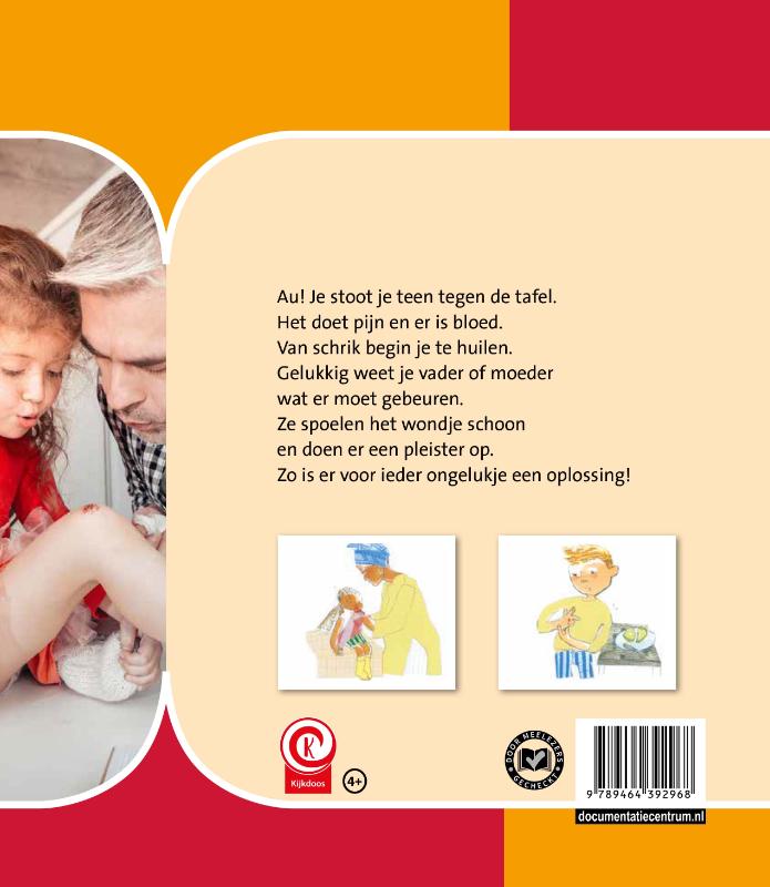 Achterkant van eerste hulp